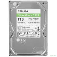 HDD 1Tb TOSHIBA S300 Surveillance 5400rpm 64Mb SATA3 3,5