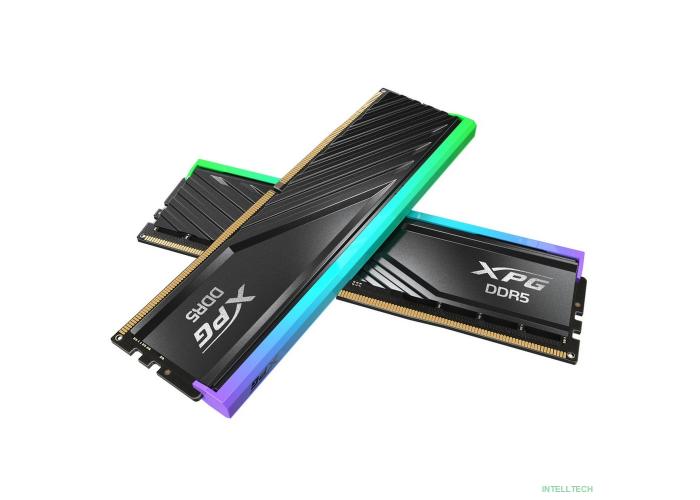 A-data DDR5 2x16GB 6000MHz  AX5U6000C3416G-DTLABRBK XPG Lancer RGB RTL PC5-48000 CL34 DIMM 288-pin 1.35В kit dual rank