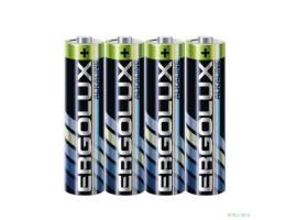 Ergolux Alkaline SR4 LR03 (LR03 SR4, батарейка,1.5В)(4 шт. в уп-ке)