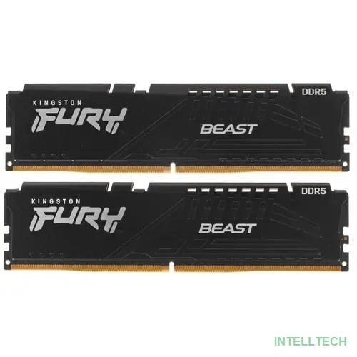 Kingston DDR5 64GB Kit (2x32Gb) 5200 MT/s CL40 KF552C40BBK2-64