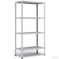 Стеллаж MS 200KD/100x60/4 (Размеры внешние (ВхШхГ) 2000х1000х600 мм, 4 полки, с разборной стойкой) [S24099246402]