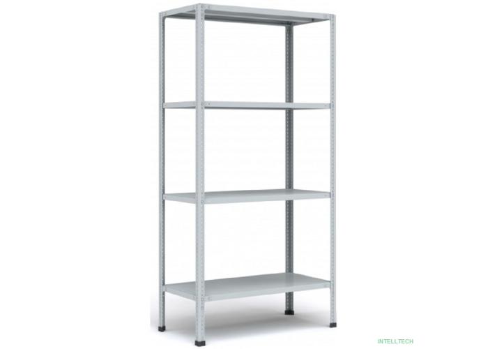 Стеллаж MS 200KD/100x60/4 (Размеры внешние (ВхШхГ) 2000х1000х600 мм, 4 полки, с разборной стойкой) [S24099246402]