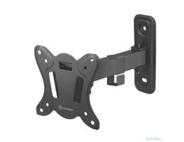 ONKRON NP14 кронштейн для телевизора 10"-32" наклонно-поворотный, чёрный