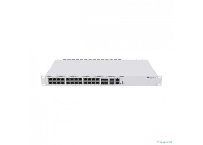 MikroTik CRS326-4C+20G+2Q+RM Коммутатор, 4Combo 10G/2.5G, 20*2.5Gbit RJ45, 2QSFP+*40Gbit
