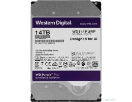 14TB WD Purple Pro (WD141PURP) {Serial ATA III, 7200- rpm, 512Mb, 3.5", All Frame AI}