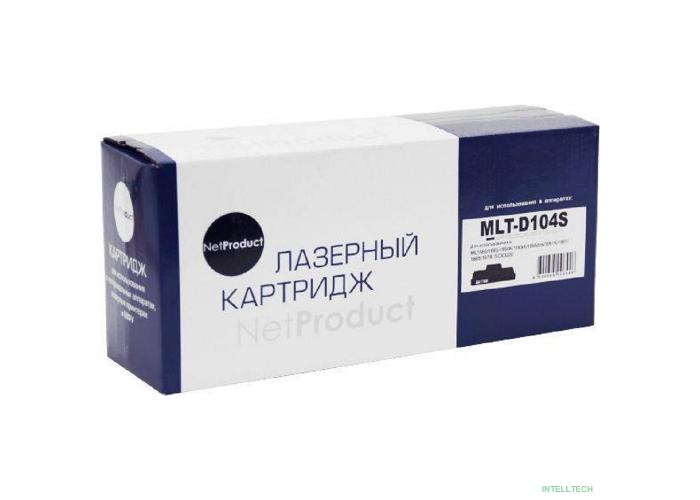 NetProduct MLT-D104S Картридж для Samsung ML-1660/1665/1860/SCX-3200/3205, 1,5K