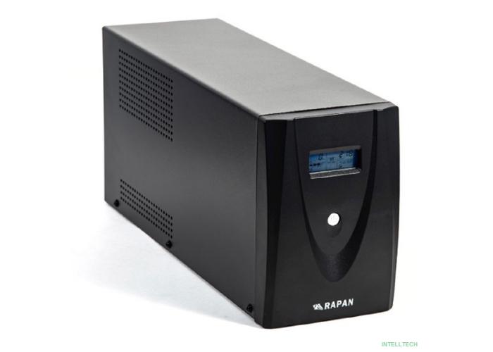 ИБП Бастион RAPAN-UPS 3000 {Line-interactive, 3000ВА/1800Вт, 2х C13 и 2х EURO, АКБ 4х7Ач} (734)