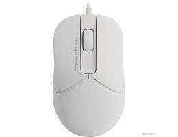 Мышь A4Tech Fstyler FM12 WHITE белый оптическая (1200dpi) USB (3but)