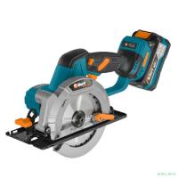 Bort BHK-18LI-125 ПИЛА ЦИРКУЛЯРНАЯ АККУМУЛЯТОРНАЯ [93418583] {акб 2*3,0 АЧ + ЗУ, АКБ Makita 18V LXT, 1200 Вт, 10800 об/мин, диск 125 мм, 22 мм, 2 кг, аксессуаров 2 шт }