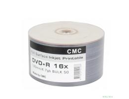 CMC DVD+R 4,7 GB 16x Bulk/50 Full Ink Print   (RECASSIST) (141182)