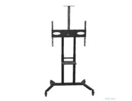 ONKRON мобильная стойка для ТВ 55"-90", макс 75кг, чёрная TS1871