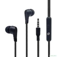 Oklick Гарнитура внутриканальные Оклик HS-S-250 1.2м черный проводные (SS-E161)