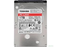 1TB Toshiba L200 Slim (HDWL110UZSVA/HDKCB88ZKA01T) {SATA-III, 5400RPM, 128MB, 2.5", 7mm}