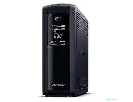CyberPower VP1200EILCD ИБП {Line-Interactive, Tower, 1200VA/720W USB/RS-232/RJ11/45  (4 + 4 IEC С13), 12В/7,2 Ач х 2}