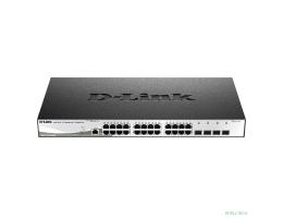 D-Link DGS-1210-28X/ME/C1A Управляемый L2 коммутатор с 24 портами 10/100/1000Base-T и 4 портами 10GBase-X SFP+