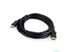 Bion Кабель HDMI v1.4, 19M/19M, 3D, 4K UHD, Ethernet, CCS, позолоченные контакты, 10 м, черный [BXP-CC-HDMI4L-100]