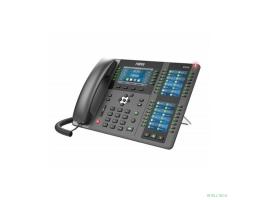 Fanvil X210 20 линии SIP, HD аудио,имеет цветной дисплей 4.3 дюймов 480x272, 3 ЖК дисплея, имеет 2 порта Gigabit LAN, питание PoE, 106 DSS/BLF ключи, WIFI, Bluetooth