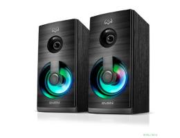 SVEN АС SPS-512, черный (6 Вт, питание USB, подсветка)   