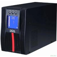 PowerCom Macan MAC-1000 ИБП {On-Line, 1000VA / 1000W, Tower, 4 xC13, LCD, Serial+USB, SNMPslot, подкл. доп. батарей} (1034861)