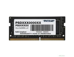 Модуль памяти для ноутбука SODIMM 8GB PC25600 DDR4 PSD48G320081S PATRIOT