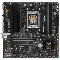 ASUS TUF GAMING A620M-PLUS WIFI (Socket AM5, mATX, 4xDDR5(128GB), 2xDP/HDMI 2.1, 1xPCIe 4.0x16/2xPCIe 3.0, 1xLAN (2.5GbE), Wi-Fi, BT, 4xSATA 6Gb/s, 2xM.2, 2xUSB 3.2, 4xUSB 2.0, 1xPS/2)