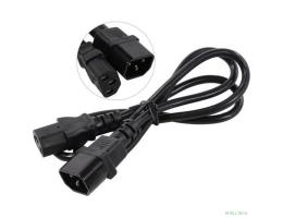 Exegate EP280622RUS Кабель монитор - компьютер (UPS->устройство) ExeGate Power EC-1P (IEC 320 С13->С14) VDE-250V-3*0.75mm2, медь, черный,1.0м.
