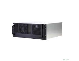 Procase RM445D-B-0 Корпус 4U Rack server case, 3x5.25+8HDD, черный, без блока питания, глубина 450мм, MB 12"x10.5", дверца