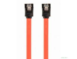Bion Кабель Serial ATA III металлическая защелка, 50см [BXP-SATAM-DATA-50CM]