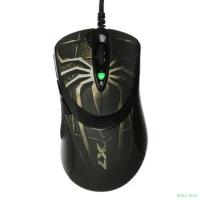 Мышь A4Tech Oscar Editor XL-747H коричневый/рисунок лазерная (3600dpi) USB2.0 (6but)