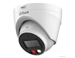 DAHUA DH-IPC-HDW1439VP-A-IL-0280B Уличная турельная IP-видеокамера SmartDualLight 4Мп, 1/2.9” CMOS, объектив 2.8мм, обнаружение людей, микрофон, ИК 30м, LED 20м, IP67, металл