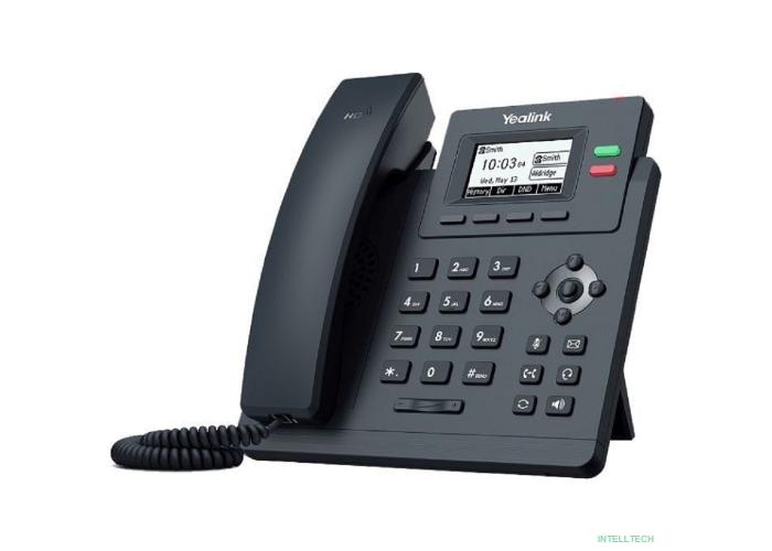 YEALINK SIP-T31P, 2 аккаунта, PoE, без БП, шт