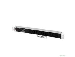 ЦМО Блок розеток Rem-10 без шнура с фил. и инд., 10 IEC 60320 C13, вход IEC 60320 C14, 10A, алюм., 19" (R-10-10C13-FI-440-Z)