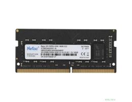 Netac DDR4 16Gb 3200MHz NTBSD4N32SP-16 Basic RTL PC4-25600 CL22 SO-DIMM 260-pin 1.2В single rank