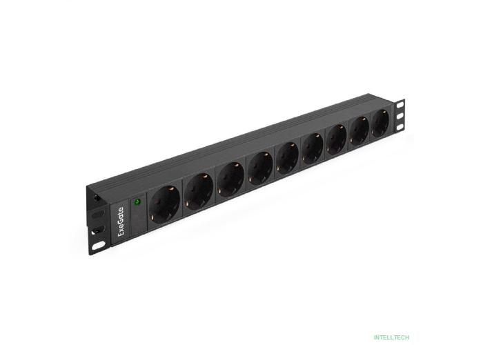 Exegate EX280853RUS Блок розеток ExeGate ServerPro PDU-19H907 Al-9S-C20, 19