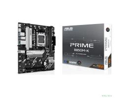 ASUS PRIME B850M-K (Socket AM5, mATX, 2xDDR5(128GB), DP/HDMI, 1xPCIe 5.0x16/1xPCIe 4.0x16, 1xLAN (2.5GbE), 4xSATA 6Gb/s, 2xM.2, 1xType-C, 4xUSB 3.2, 4xUSB 2.0, PS/2)