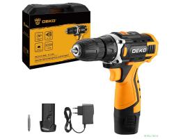 Аккумуляторная дрель-шуруповерт DEKO DKCD12V [083-1006] { в кейсе, 12В, 2х1.5Ач }