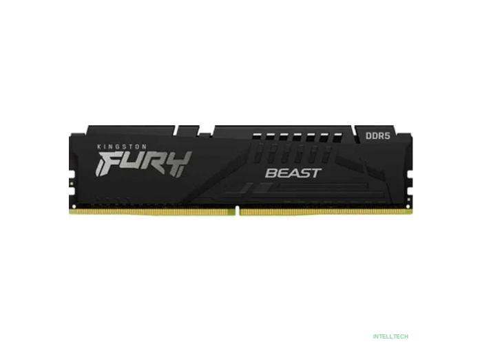 Kingston DDR5 DIMM 32GB 6000MT/s CL36 FURY Beast Black KF560C36BBE2-32