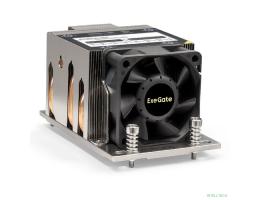 Exegate EX293436RUS ESNK-P0063AP4.PWM.2U.SP3.Cu {Al+Cu, 2U, 4 тепл. трубки, LGA SP3, TDP 240W, PWM, 1600-6800RPM, 2 ball bearing, 4pin, 54,3db, 440г, на винтах, с термопастой} RTL