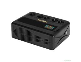 Exegate EX295686RUS ИБП ExeGate NEO Smart BU-1000.LCD.AVR.5SH <1000VA/500W, цветной LCD-дисплей, AVR, 5*Schuko, Black>