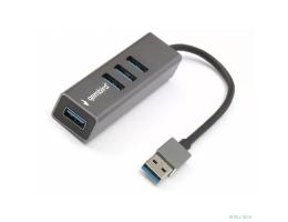 Gembird Разветвитель USB3.1  4xUSB, кабель USB 17см, алюминий (UHB-C454)