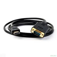 KS-is KS-441 Кабель HDMI M VGA M full (с чипом) черно-черный 1.8м