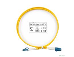 Cabeus FOP(d)-9-LC-LC-1m Шнур оптический duplex LC-LC 9/125 sm 1м LSZH