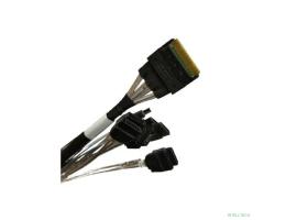 Procase CBL-SLSAS8-8SATA-10 Кабель для подключения корзин, SFF-8654 (Slimline SAS x8) к 8* SATA , 100 cm