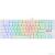 Механическая клавиатура Anubis RGB,тонкая,белая, 87 к.,б.п. Redragon