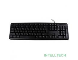 Exegate Клавиатура Exegate LY-331L5, <USB, шнур 2,2м, черная,  104кл, Enter большой>, Color box
