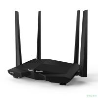 TENDA AC10 Wi-Fi маршрутизатор  двухдиапазонный стандарта AC1200 , 4 внешние антенны 6dBi, 1-port 10/100/1000Mbps WAN, 3-ports 10/100/1000Mbps LAN