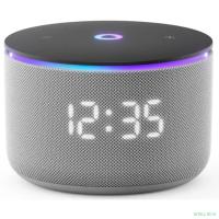 Яндекс Станция Мини 3 Про (с часами) Серый [YNDX00059GRY]  