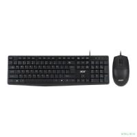 Acer OMW141 [ZL.MCEEE.01M] Комплект (клавиатура + мышь) черный USB проводной