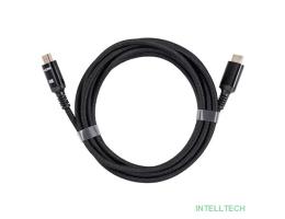 iOpen ACG859B-3.0 Кабель интерфейсный HDMI-HDMI 19M/M,ver. 2.1 8KX60Hz (Econom) оплетка 3m