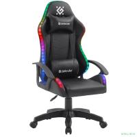 Игровое кресло Factor X RGB,Черный,класс 2,PU DEFENDER